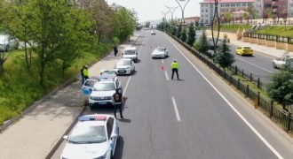  Bingöl yolunda drone destekli trafik denetimleri sürüyor